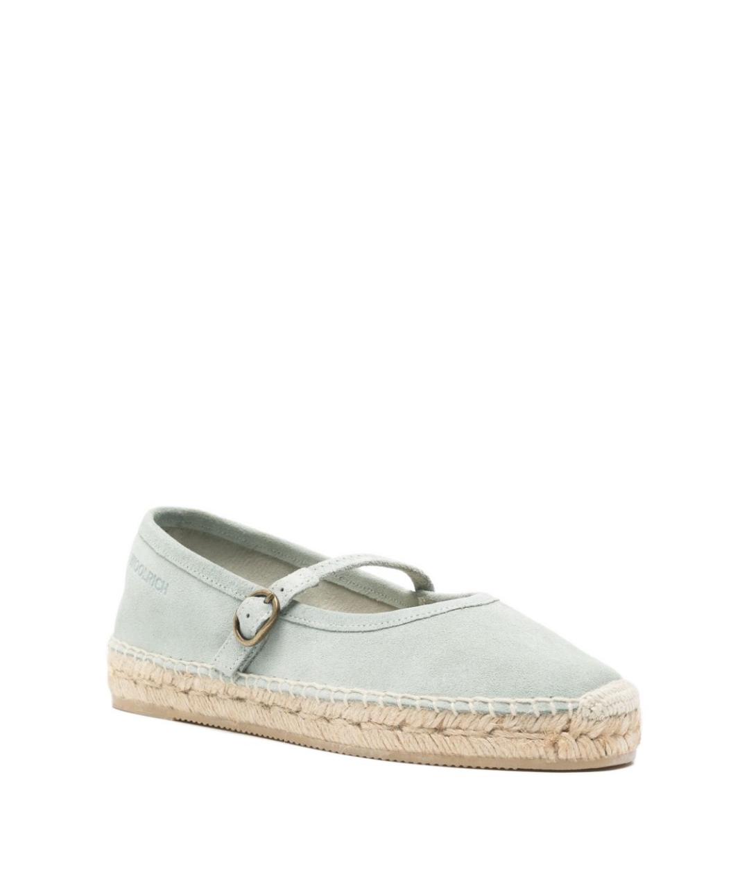 WOOLRICH Голубые текстильные эспадрильи, фото 3