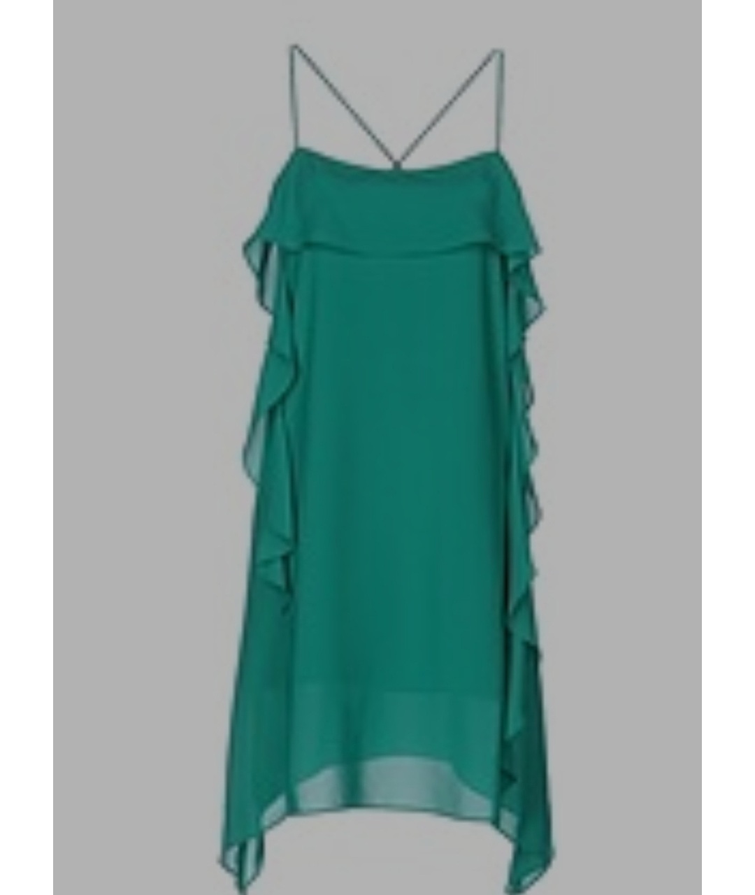 LIU JO Зеленые полиэстеровое платье, фото 9