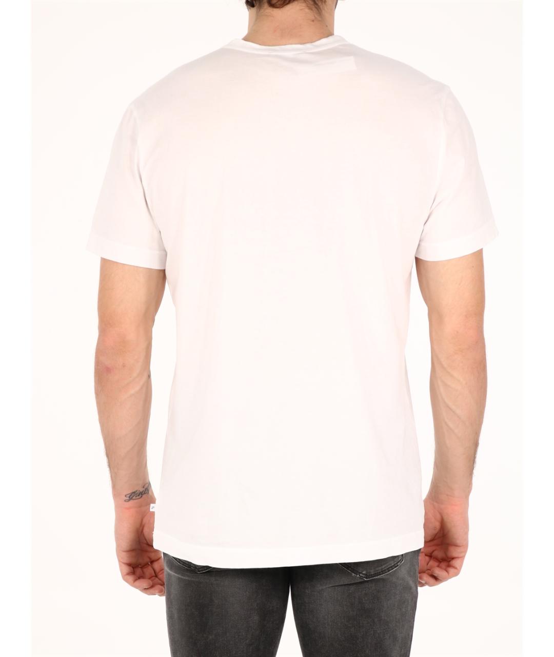 JAMES PERSE Белая хлопковая футболка, фото 4