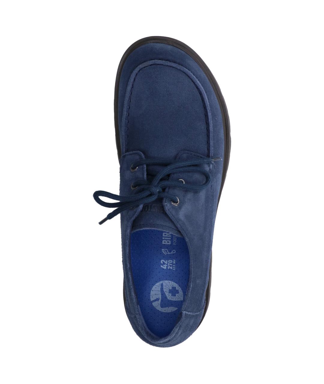 BIRKENSTOCK Синие кожаные ботинки, фото 5