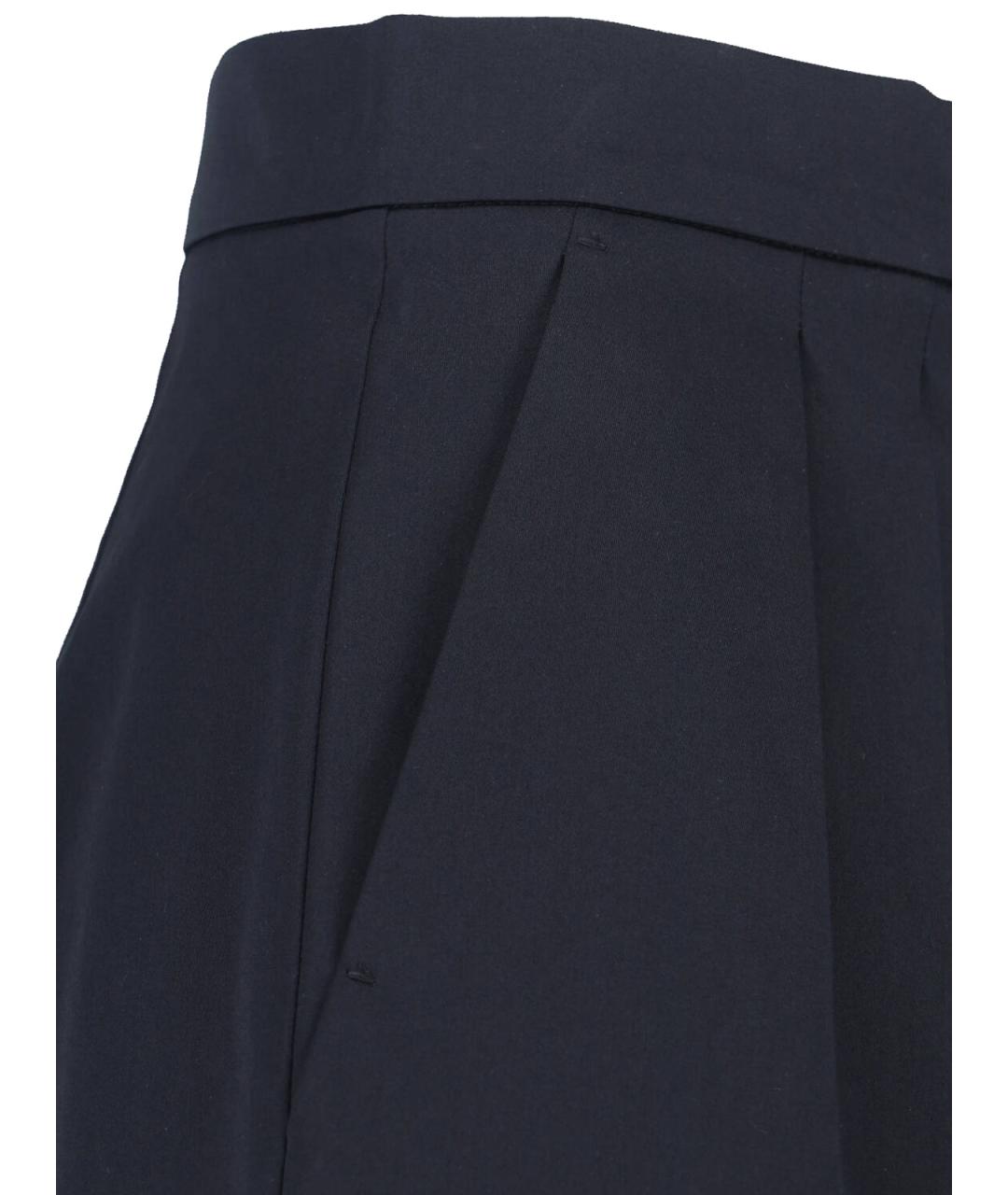 MAX MARA Черные хлопковые шорты, фото 5