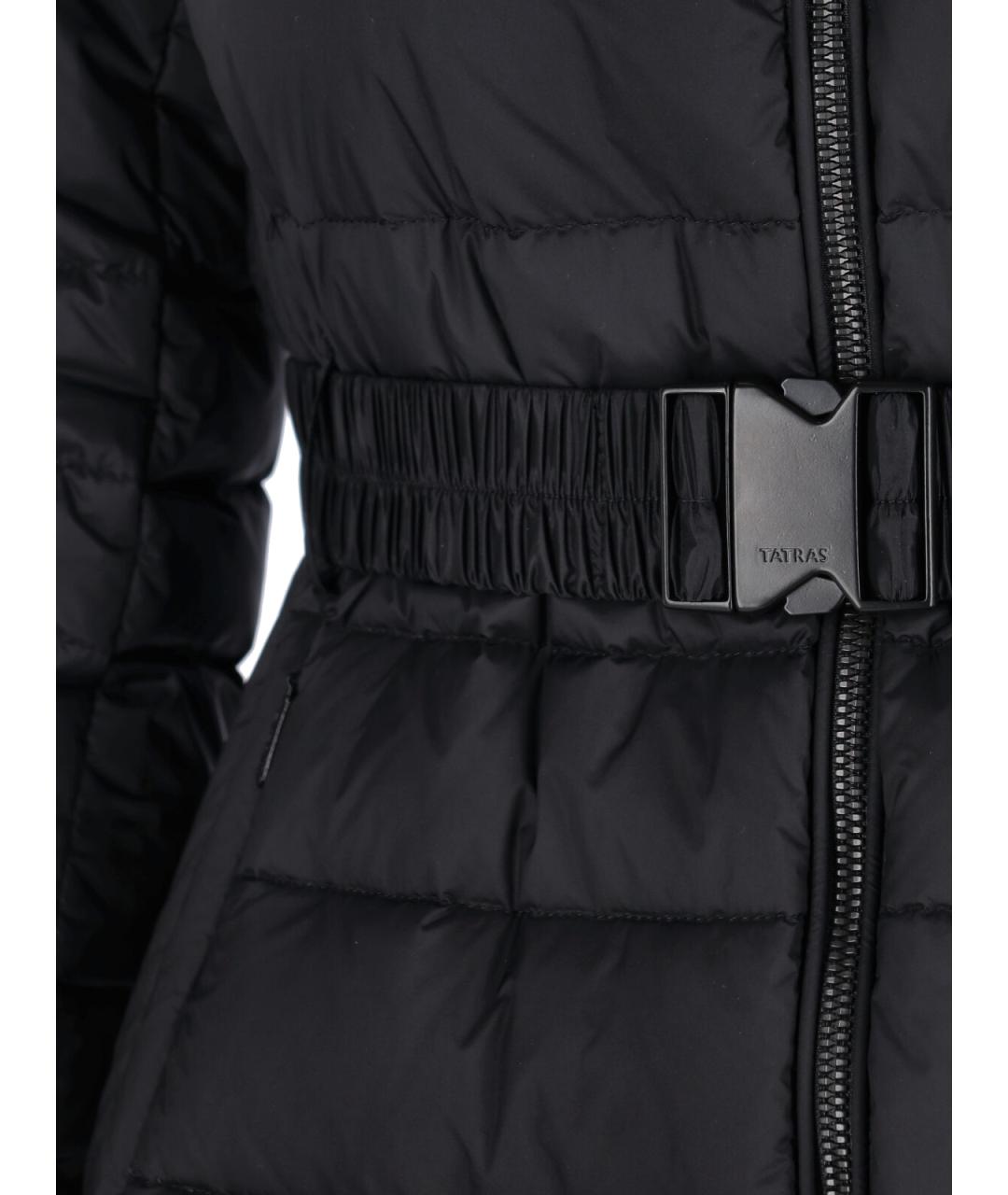 TATRAS Черный полиэстеровый пуховик, фото 4