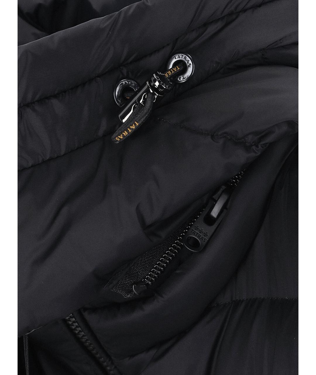 TATRAS Черный полиэстеровый пуховик, фото 7