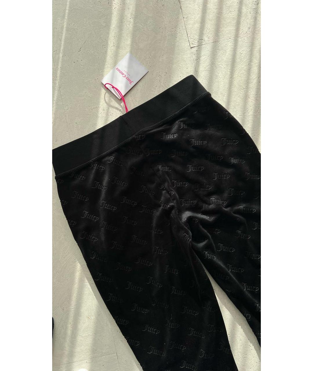 JUICY COUTURE Черный велюровый спортивные костюмы, фото 8