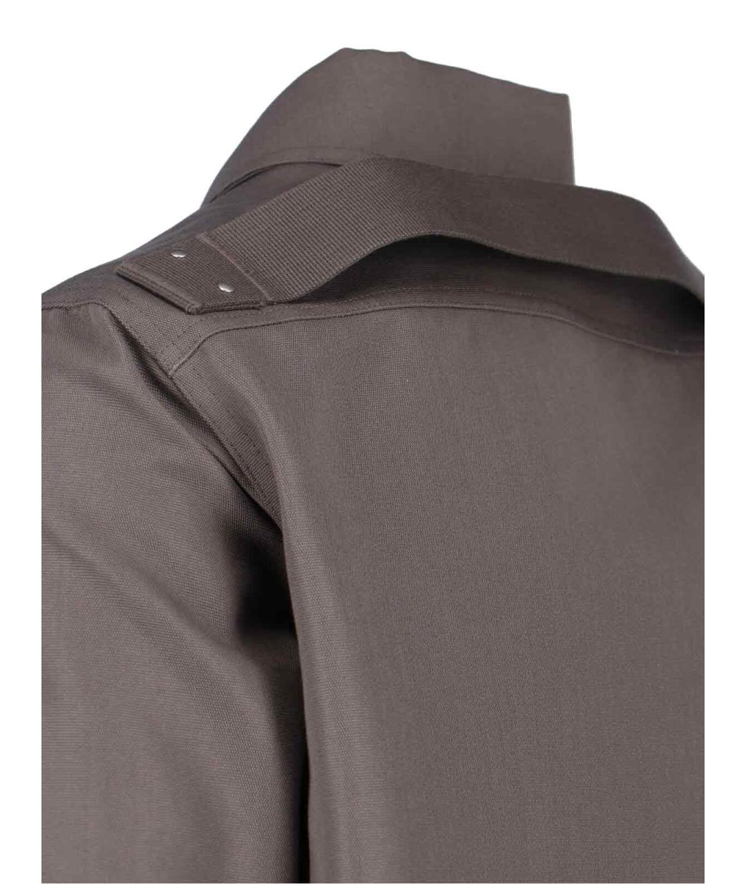 RICK OWENS Бежевая хлопковая куртка, фото 3