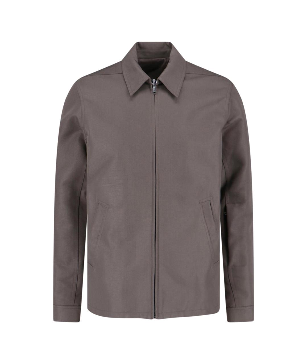 RICK OWENS Бежевая хлопковая куртка, фото 1