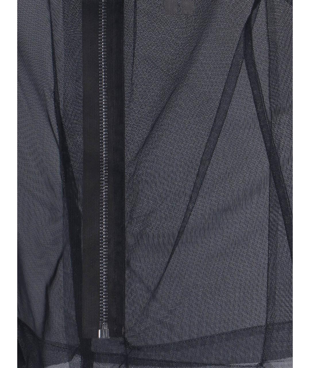 RICK OWENS Черная майка, фото 5