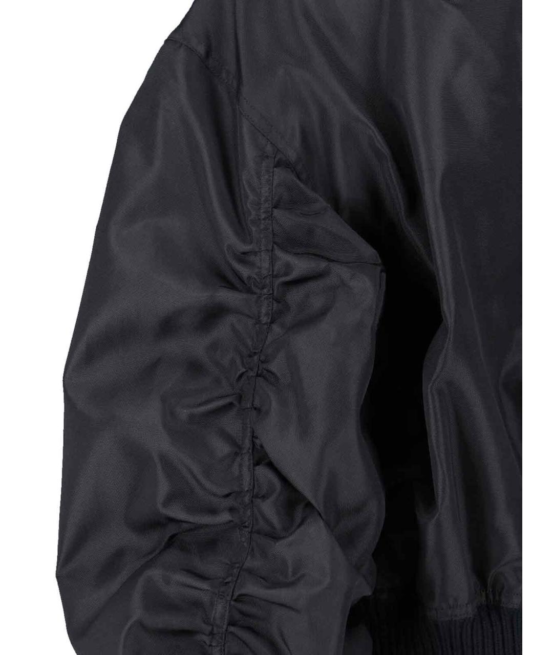 RICK OWENS Черная полиамидовая куртка, фото 3