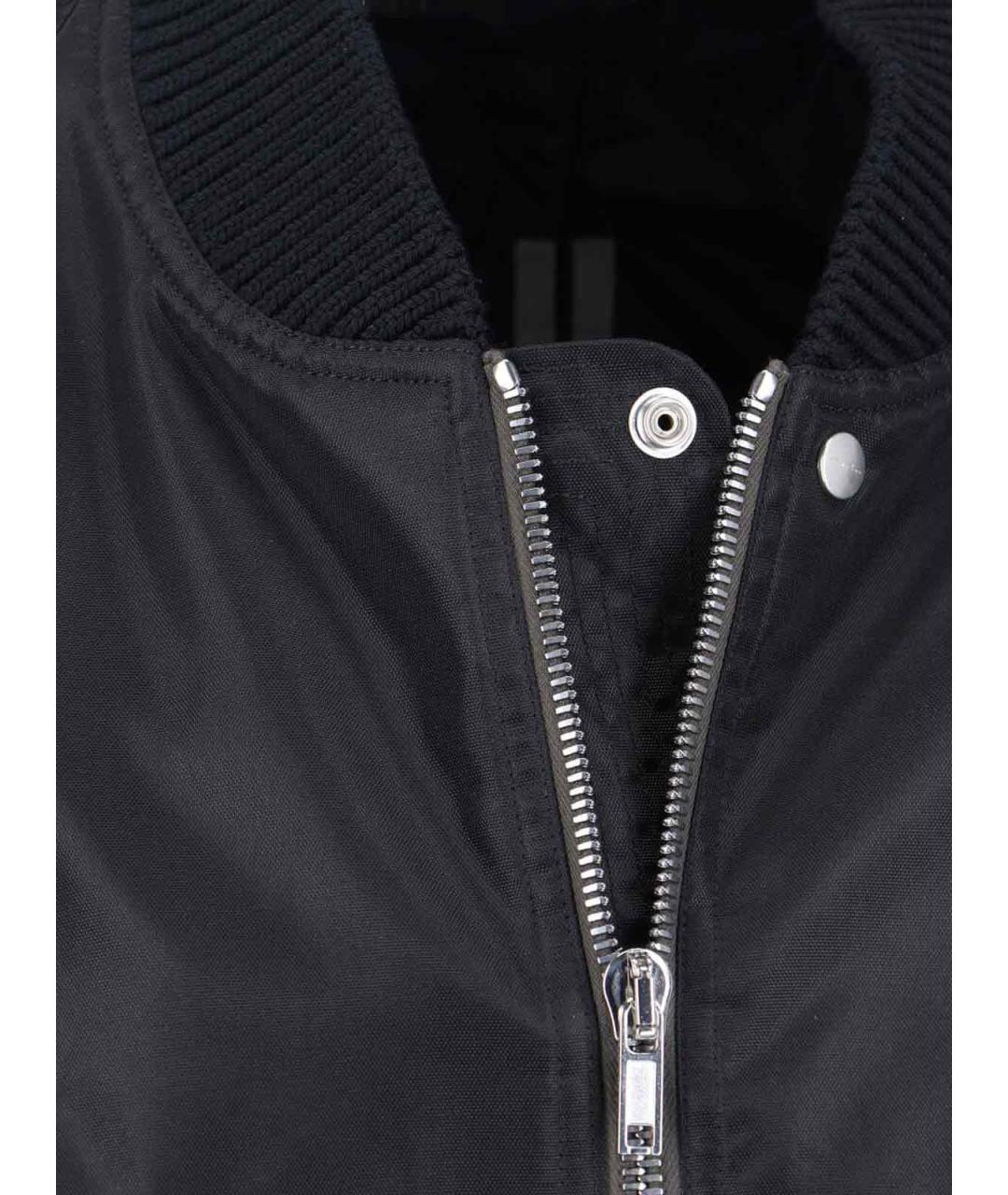 RICK OWENS Черная полиамидовая куртка, фото 4