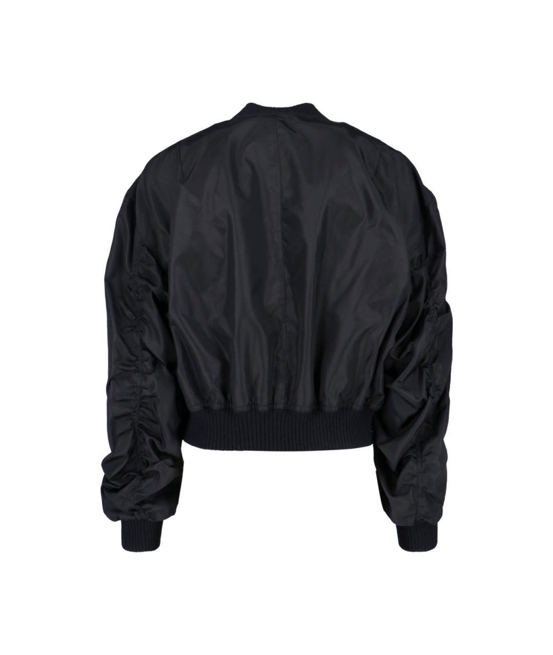 RICK OWENS Черная полиамидовая куртка, фото 2