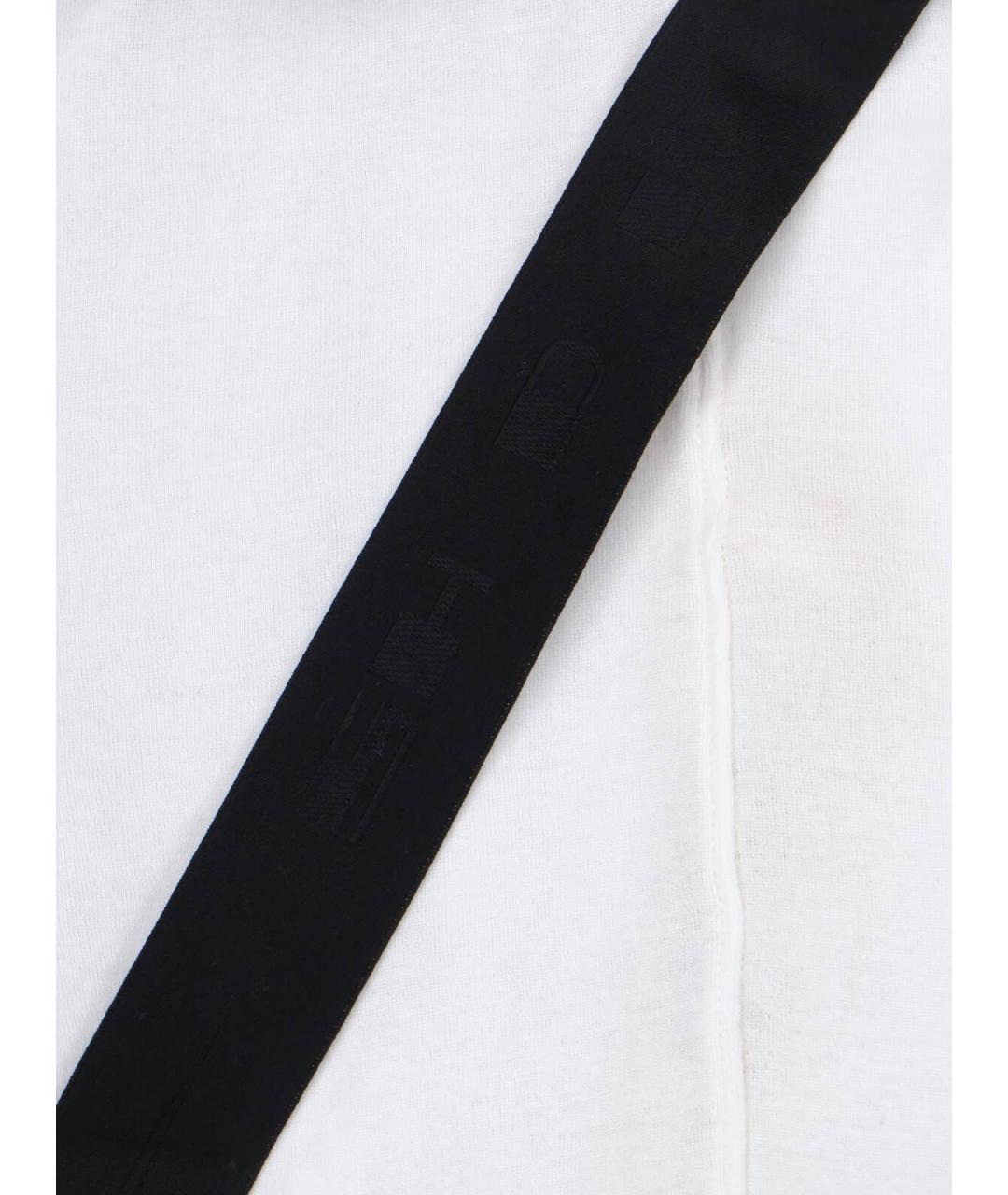 RICK OWENS DRKSHDW Белая хлопковая майка, фото 3