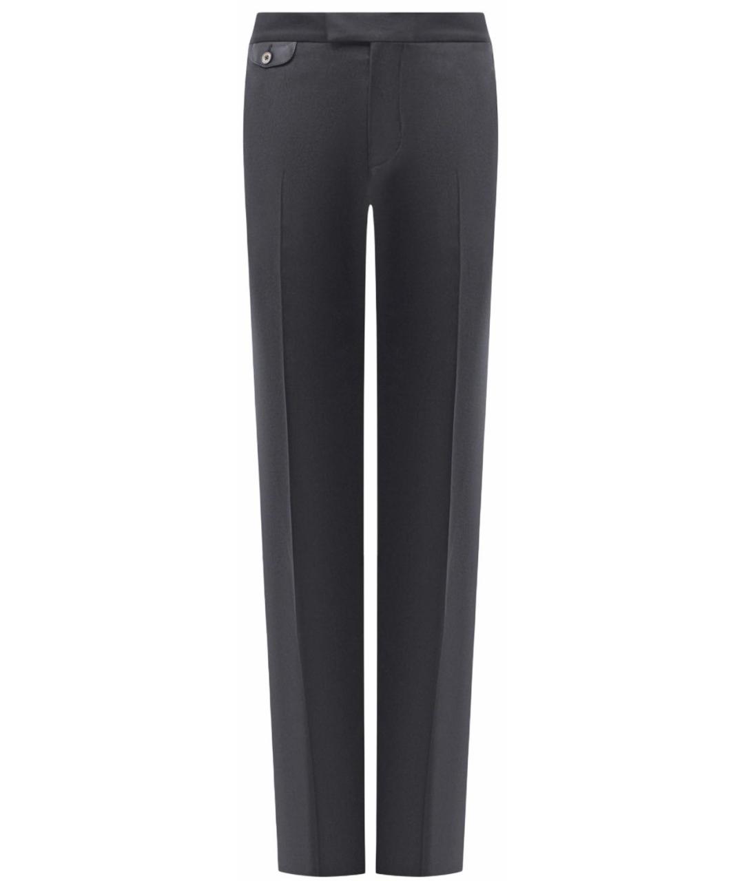 ZILLI Серые шерстяные брюки чинос, фото 1