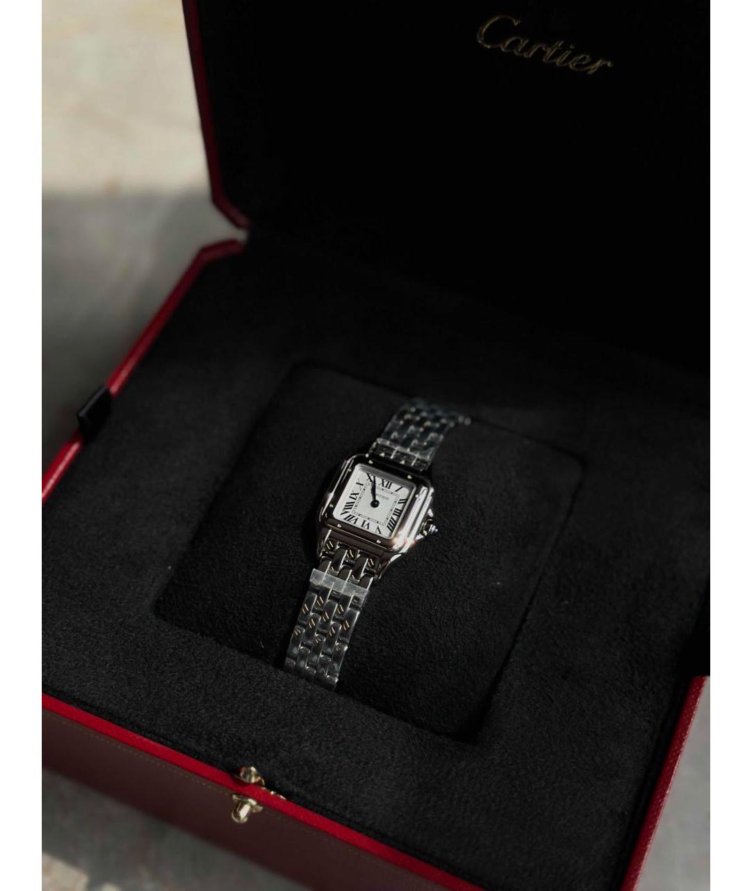 CARTIER Серебряные металлические часы, фото 3