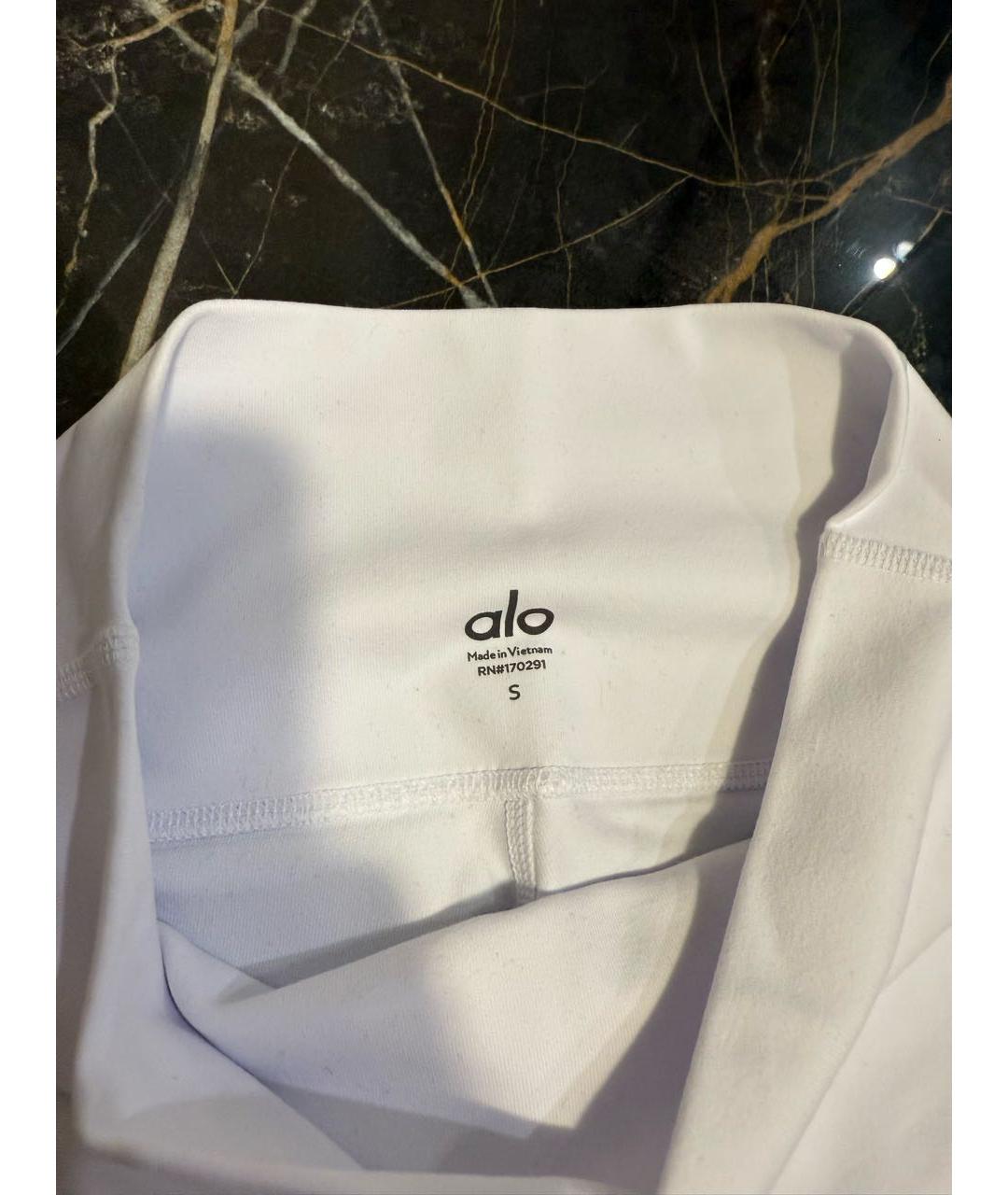ALO YOGA Белые спортивные брюки и шорты, фото 4
