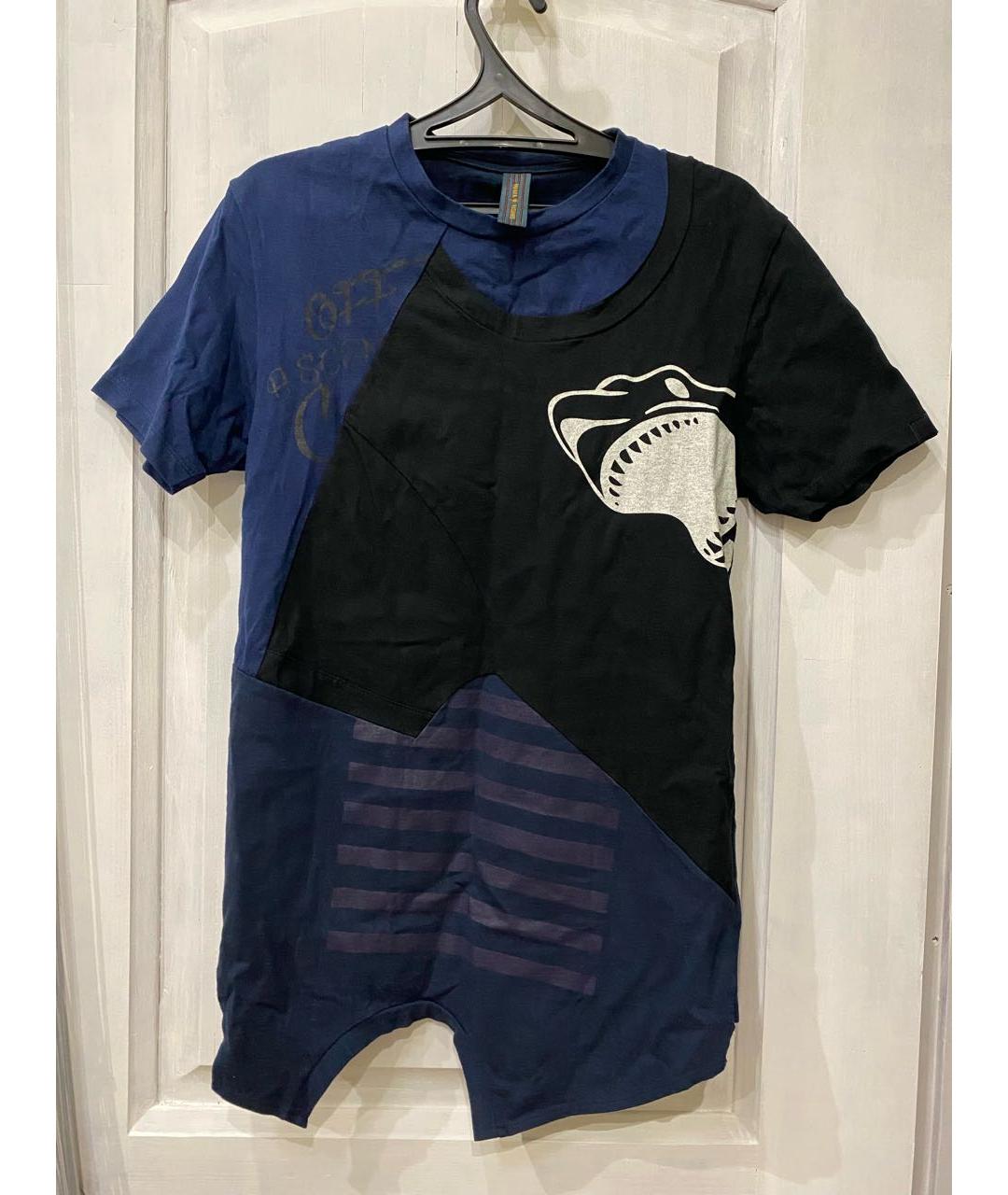 Mihara Yasuhiro Мульти хлопковая футболка, фото 5