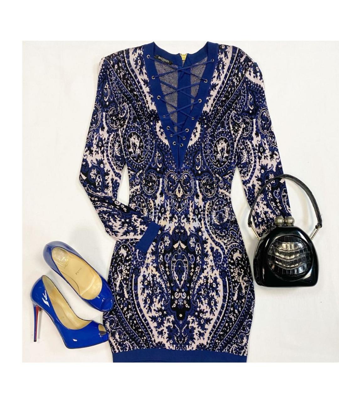 BALMAIN Вискозное повседневное платье, фото 2