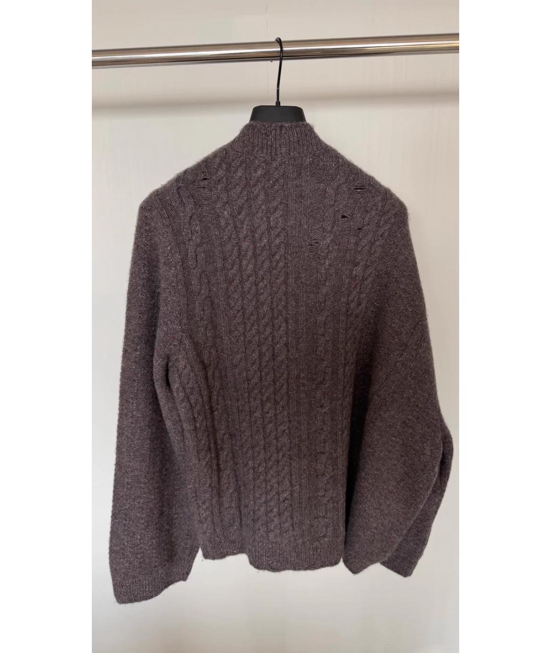 Enfants Riches Déprimés Серый шерстяной кардиган, фото 3