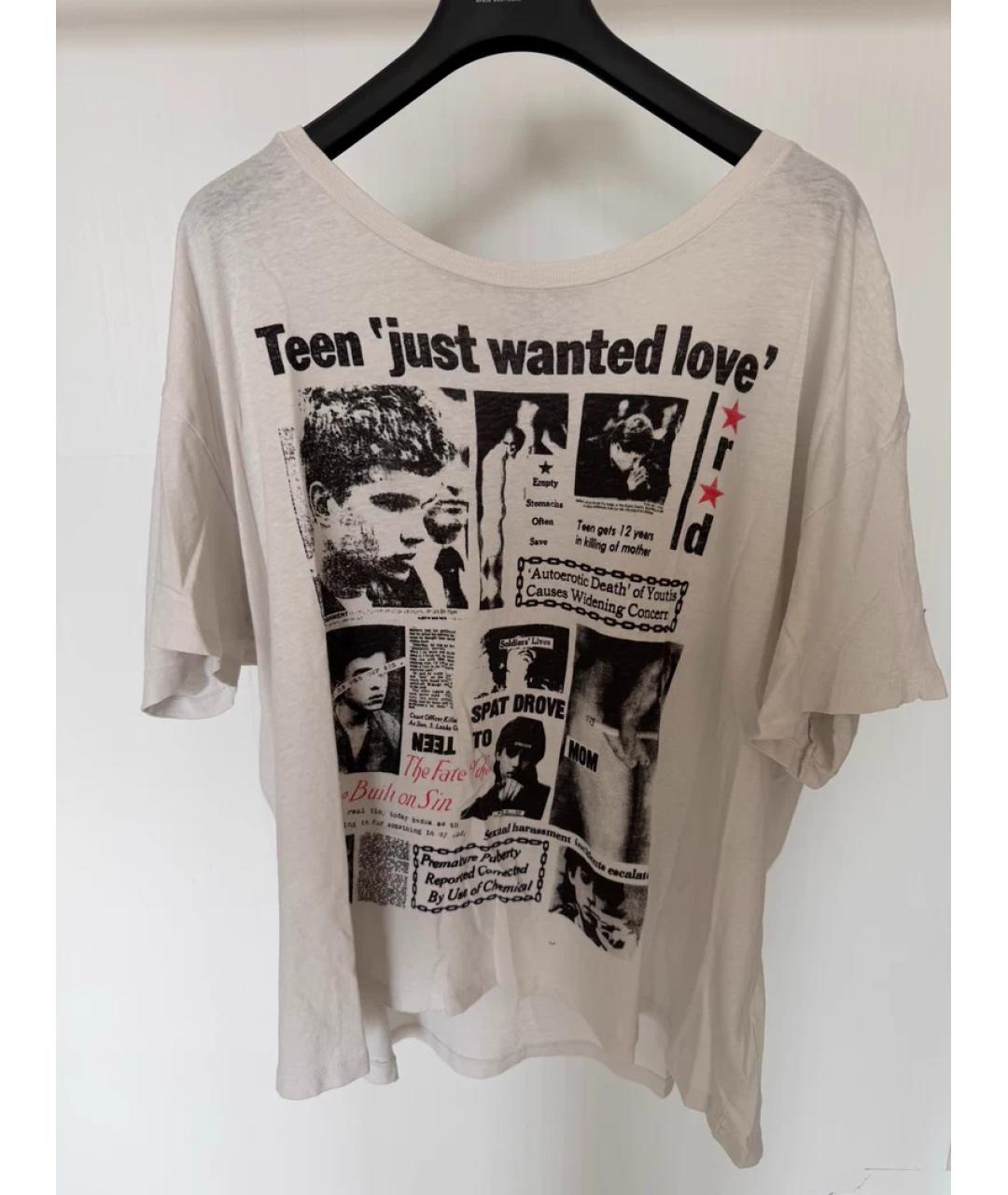 Enfants Riches Déprimés Бежевая футболка, фото 2