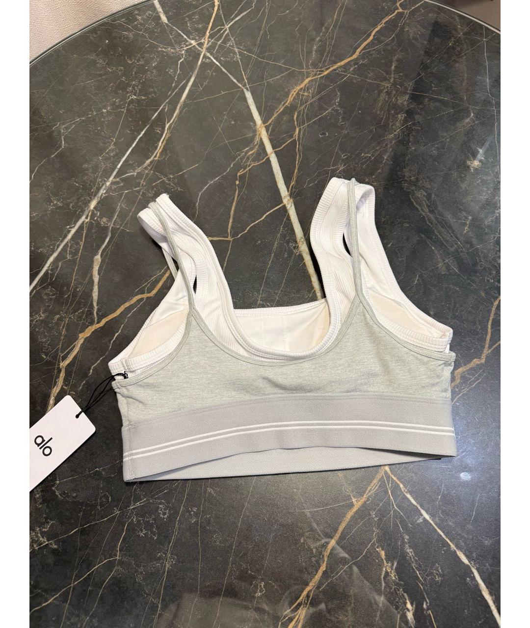 ALO YOGA Серая спортивная куртка, фото 4