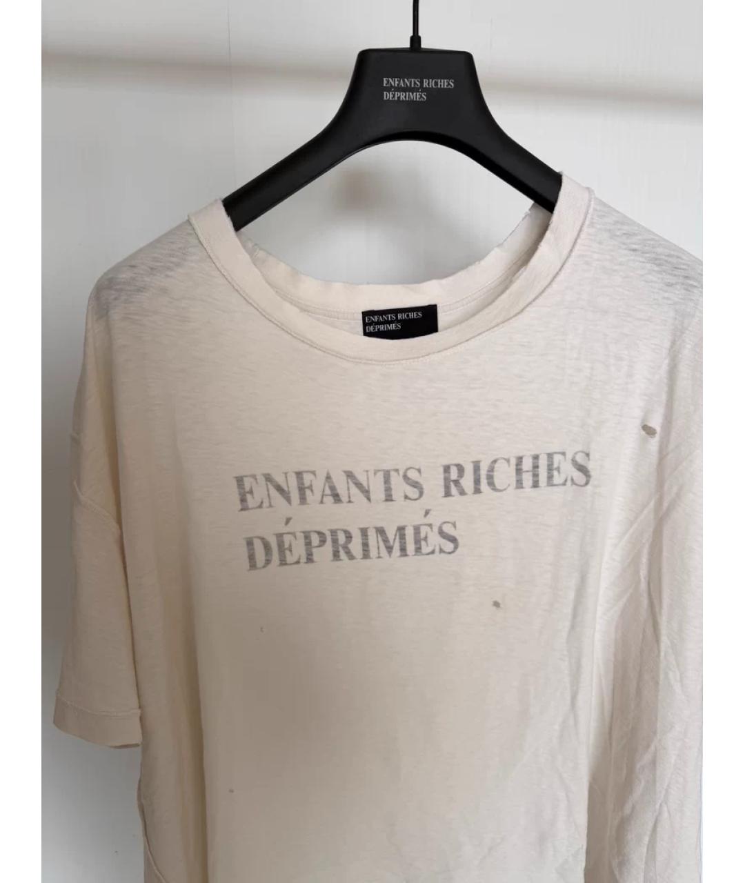 Enfants Riches Déprimés Белая хлопковая футболка, фото 2