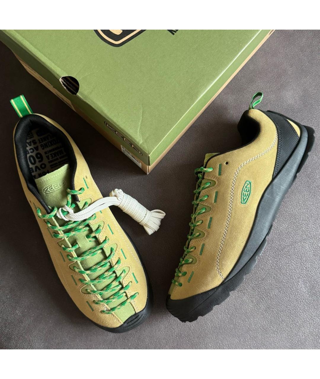KEEN Хаки замшевые низкие кроссовки / кеды, фото 6