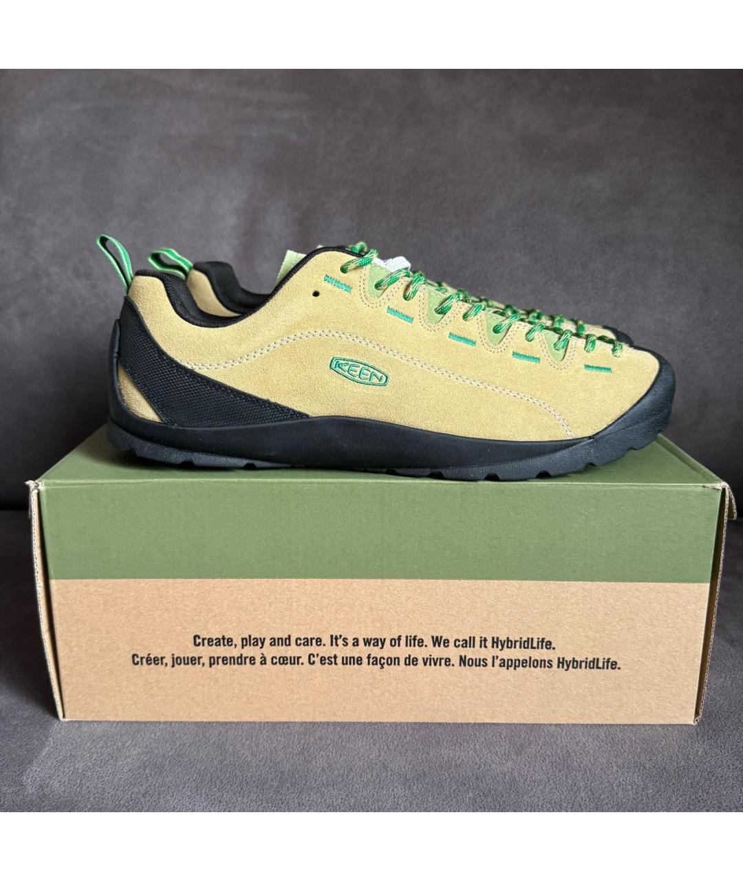 KEEN Хаки замшевые низкие кроссовки / кеды, фото 5