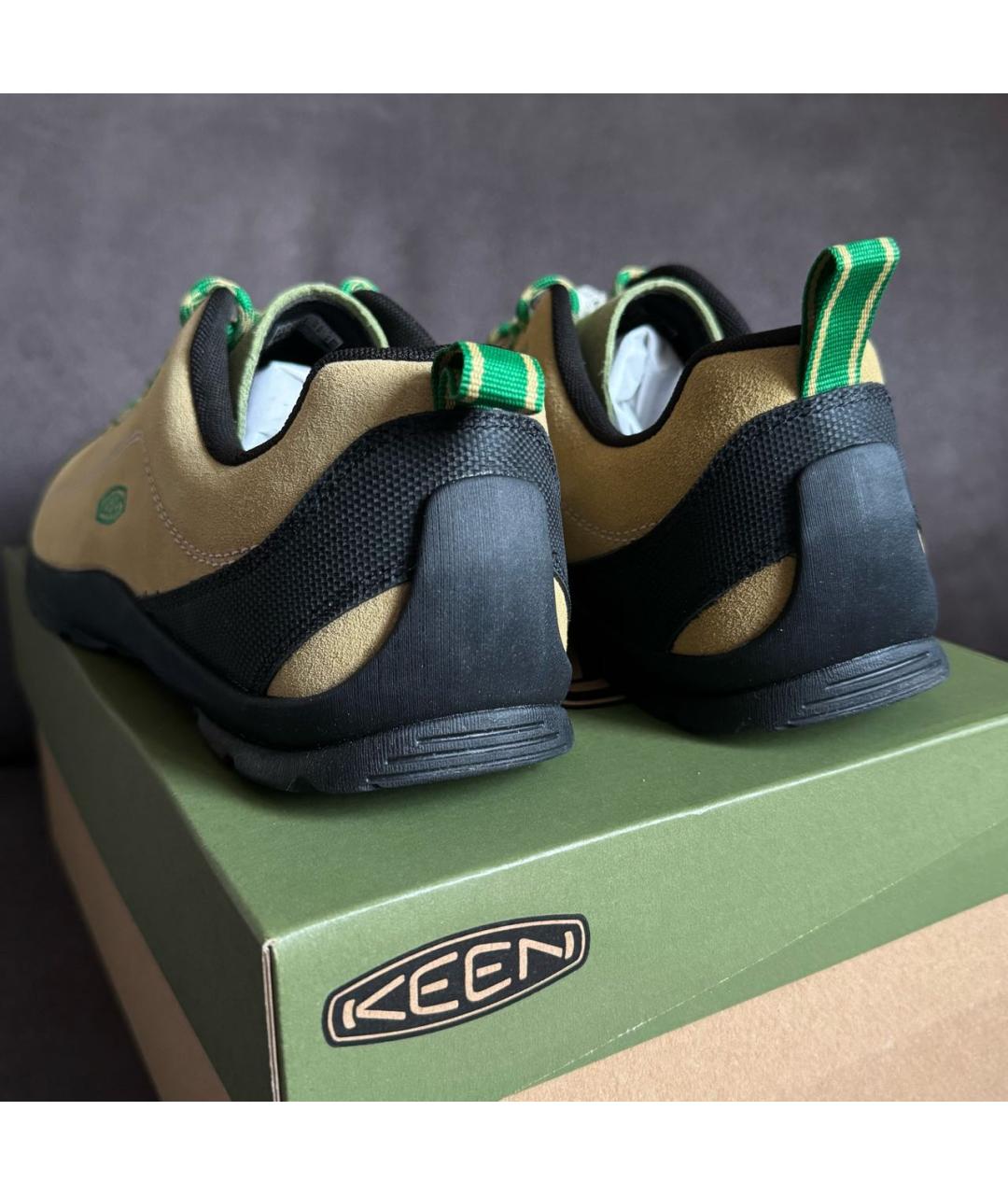 KEEN Хаки замшевые низкие кроссовки / кеды, фото 3