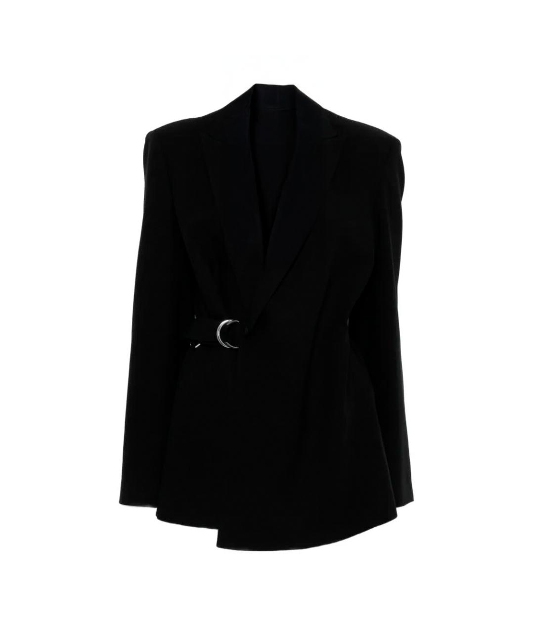 LOEWE Черный шерстяной жакет/пиджак, фото 1