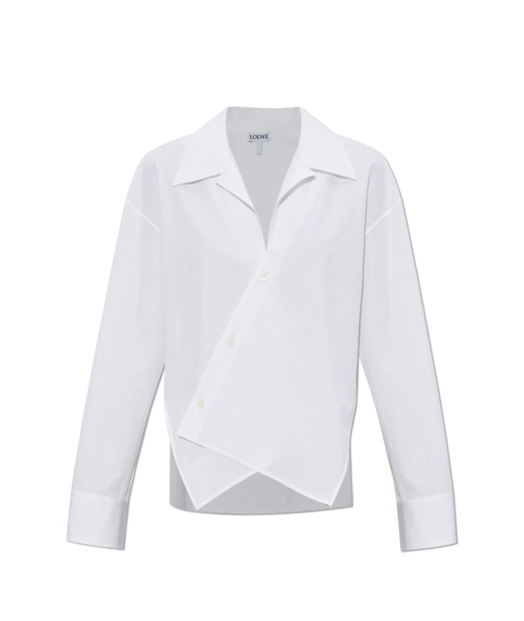 LOEWE Белая хлопковая рубашка, фото 1