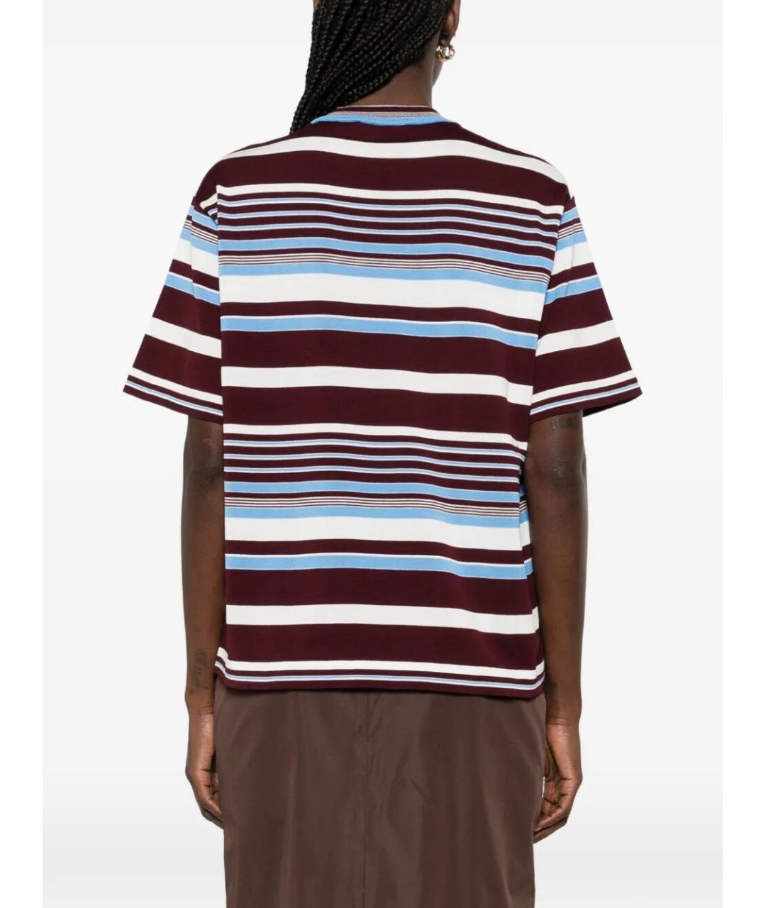 PRADA Мульти хлопковая футболка, фото 4