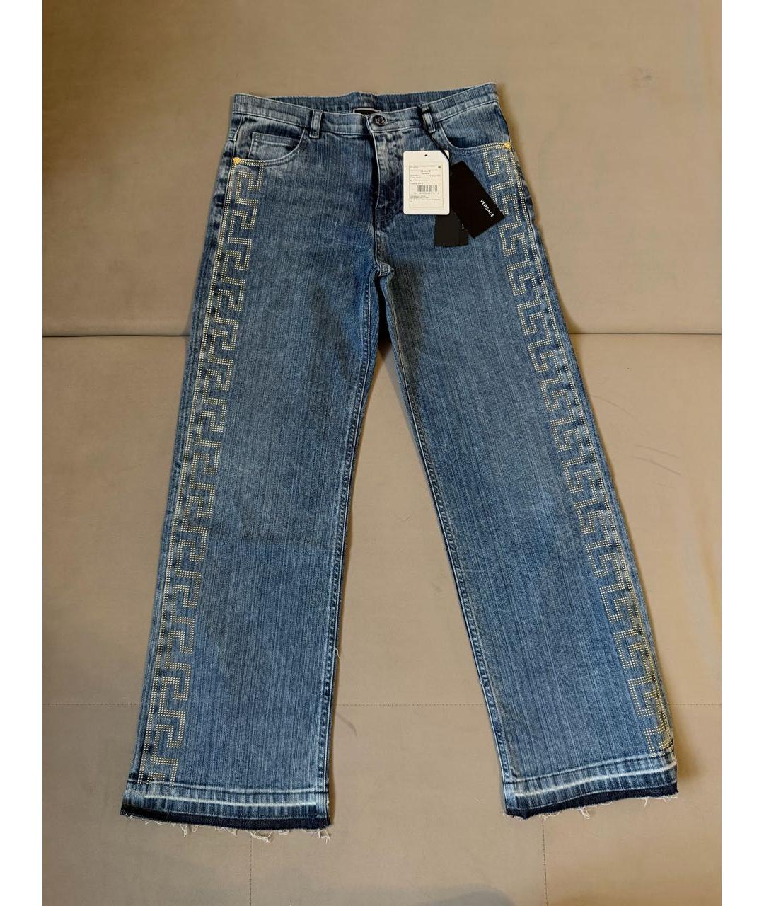 VERSACE Синие деним детские джинсы, фото 9