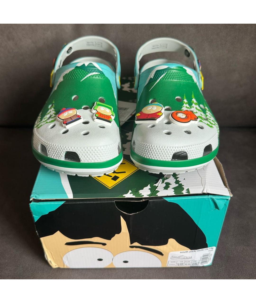 CROCS Мульти резиновые шлепанцы, фото 2