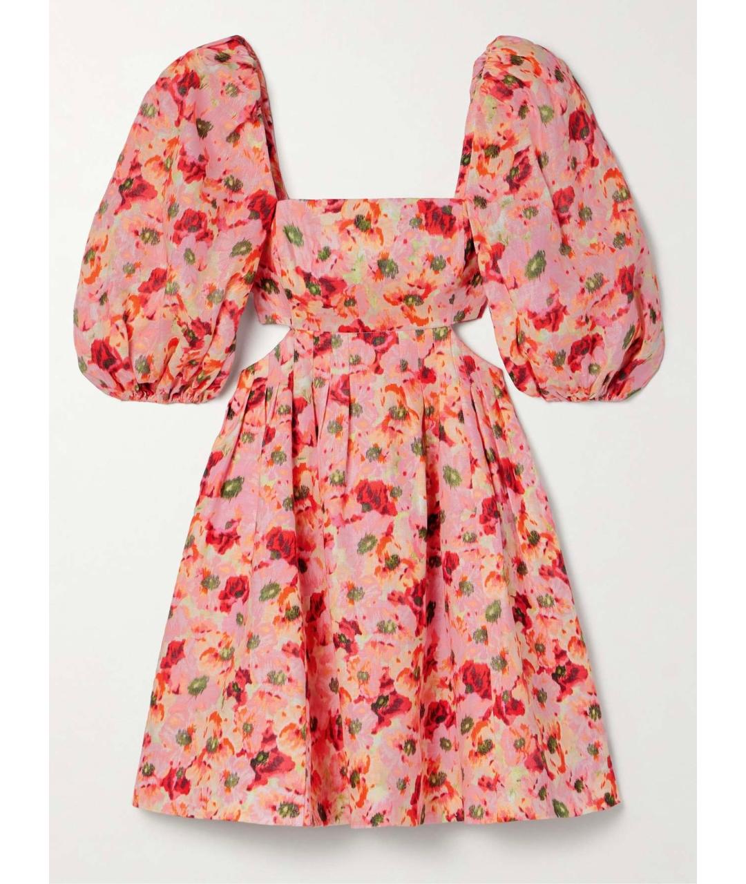 ZIMMERMANN Розовый льняной сарафан, фото 6