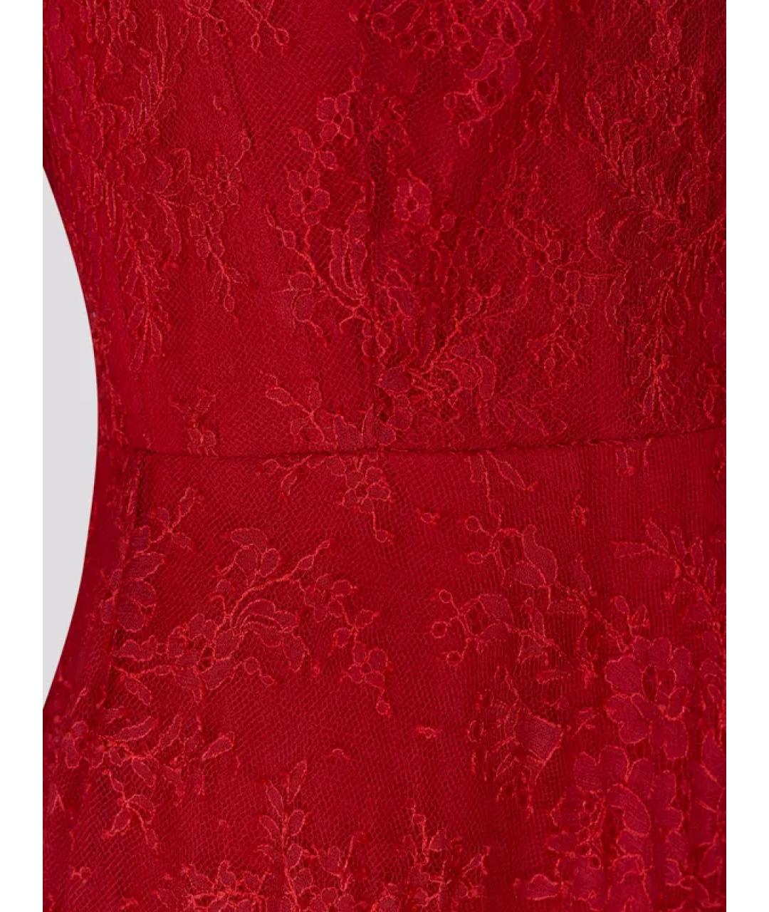 CHRISTIAN DIOR Красное синтетическое вечернее платье, фото 2