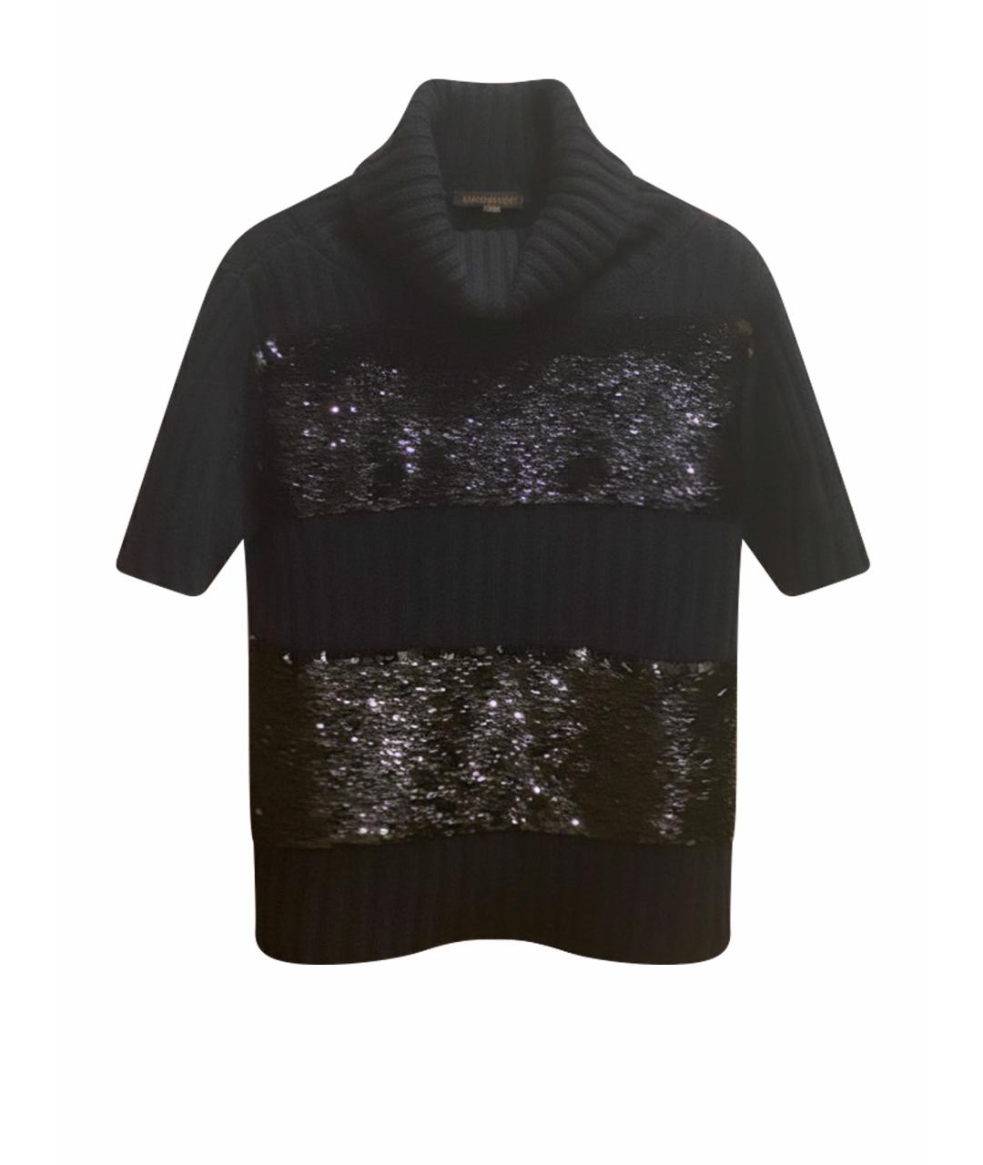 LOUIS VUITTON Темно-синий кашемировый джемпер / свитер, фото 1