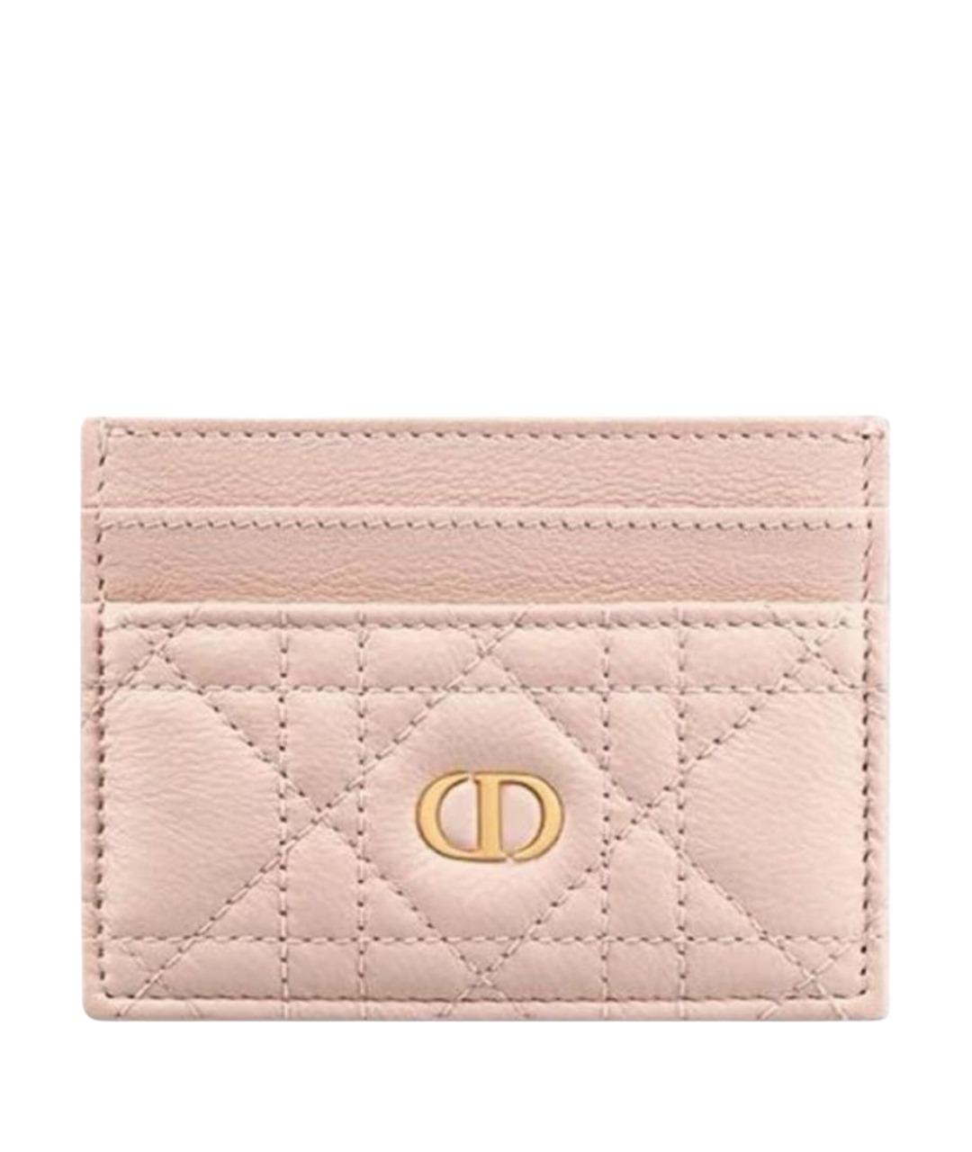 CHRISTIAN DIOR Розовый кардхолдер, фото 1