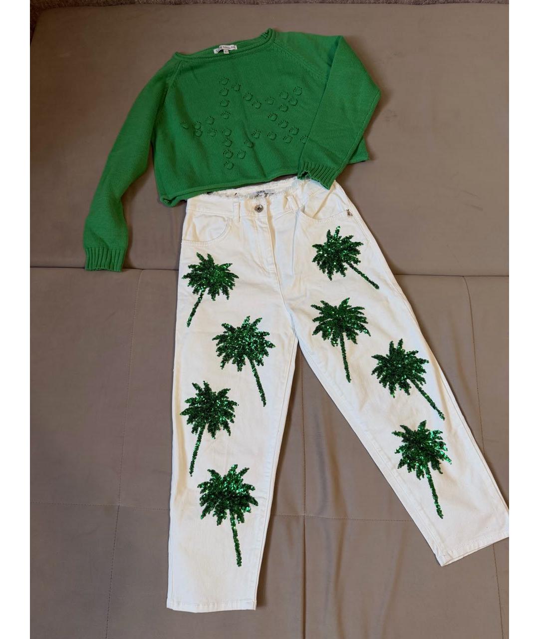 PATRIZIA PEPE Белый деним комплект, фото 9