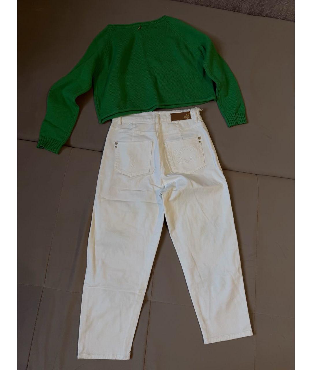 PATRIZIA PEPE Белый деним комплект, фото 2