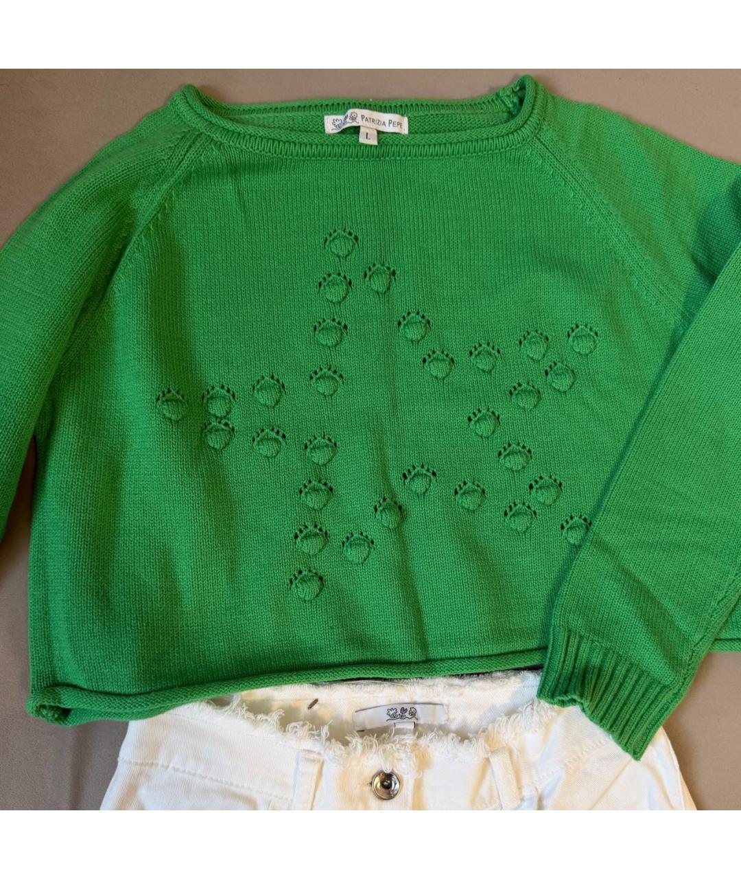 PATRIZIA PEPE Белый деним комплект, фото 4