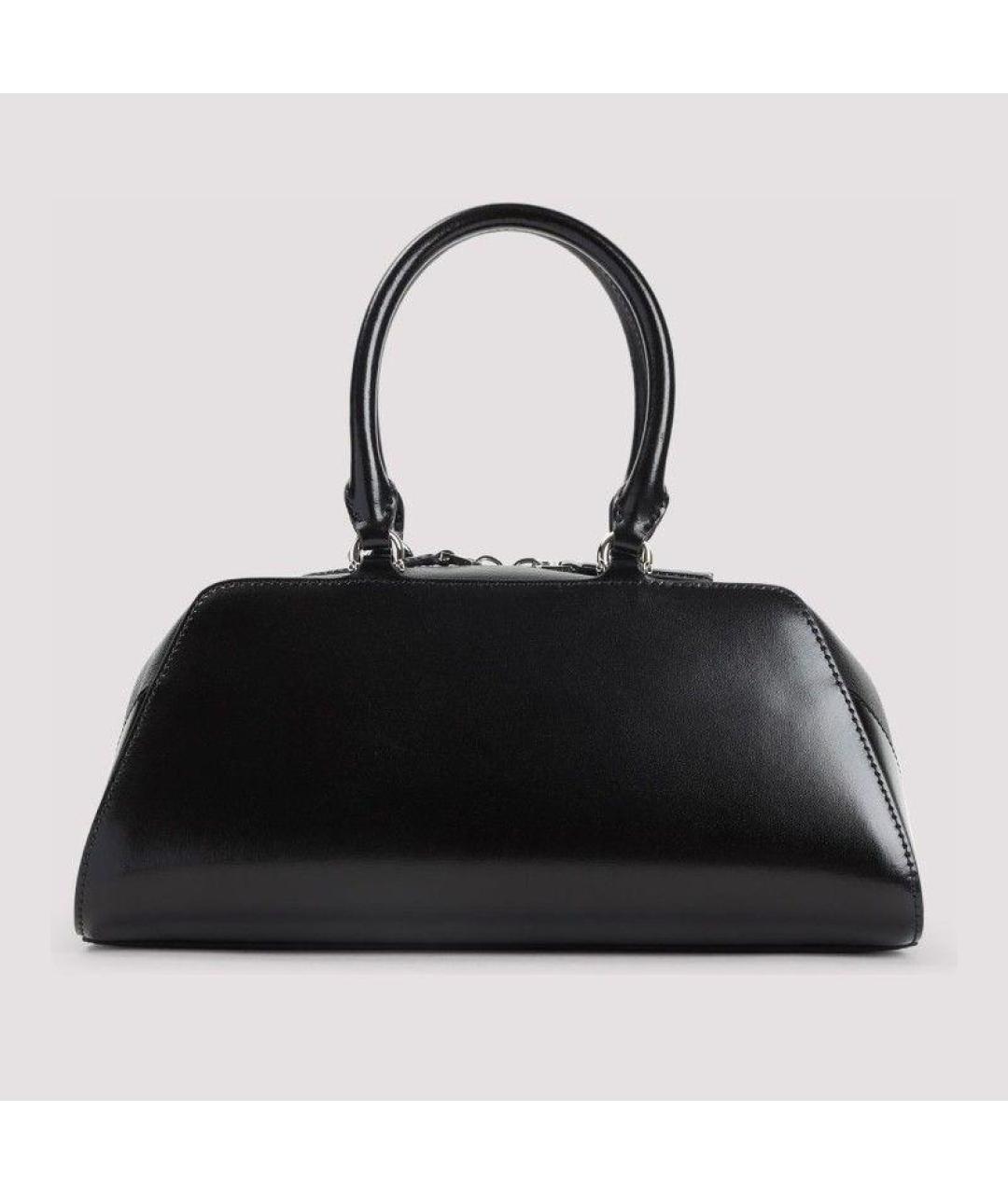 GIVENCHY Черная кожаная сумка тоут, фото 2