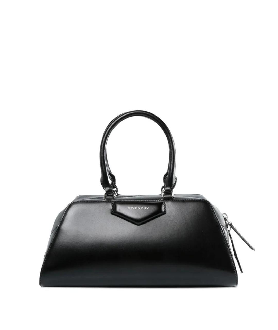 GIVENCHY Черная кожаная сумка тоут, фото 1