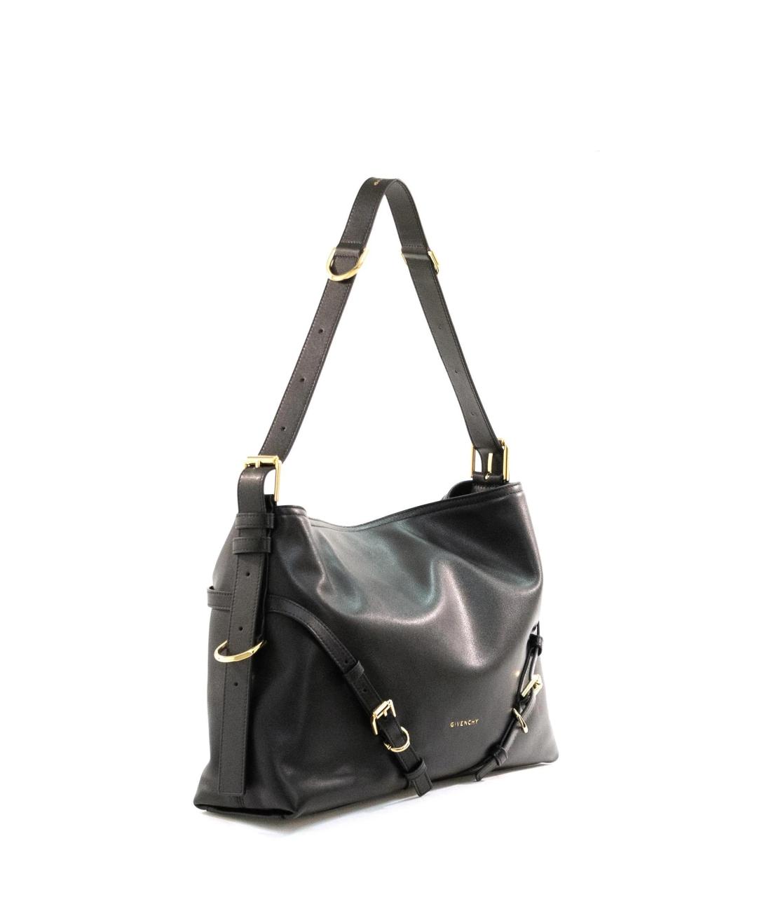 GIVENCHY Черная кожаная сумка через плечо, фото 3