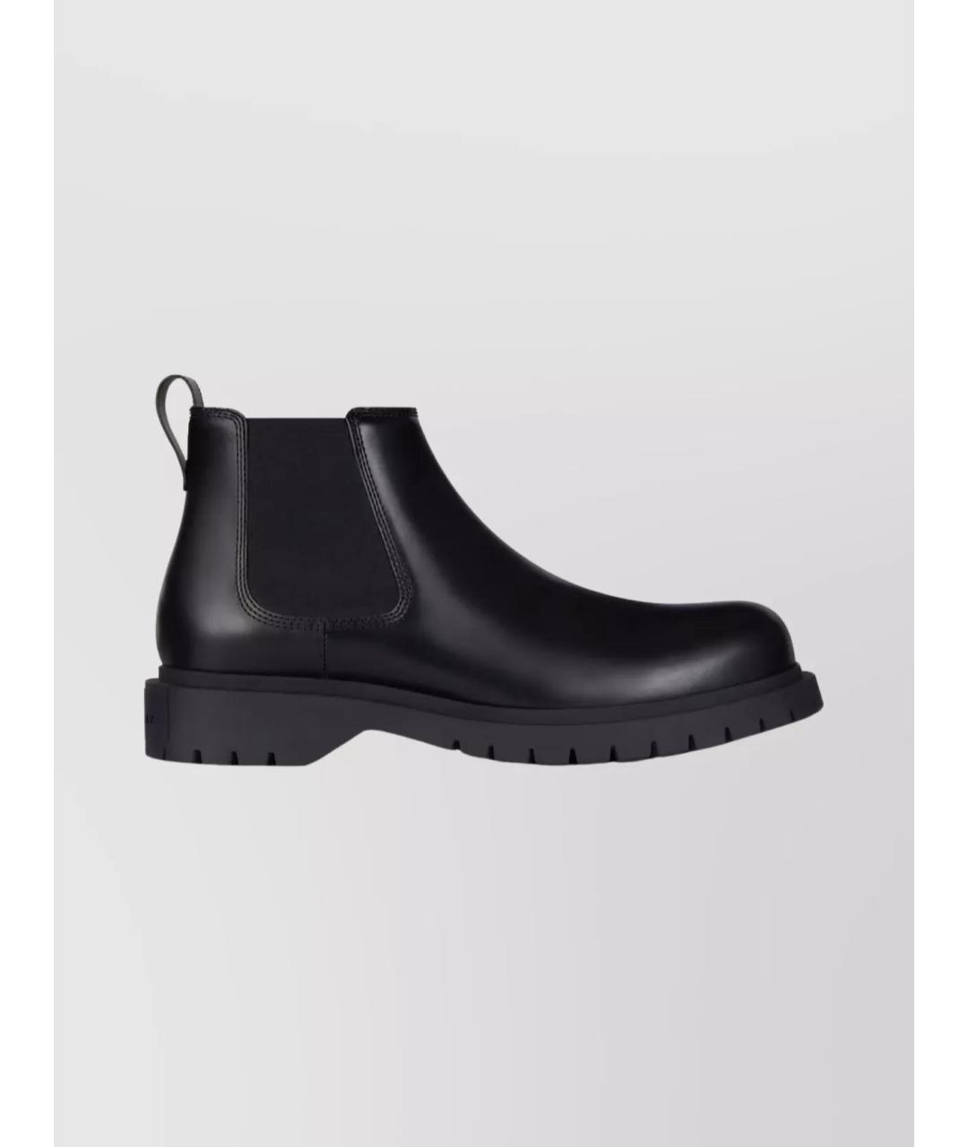 GIVENCHY Черные кожаные низкие ботинки, фото 4