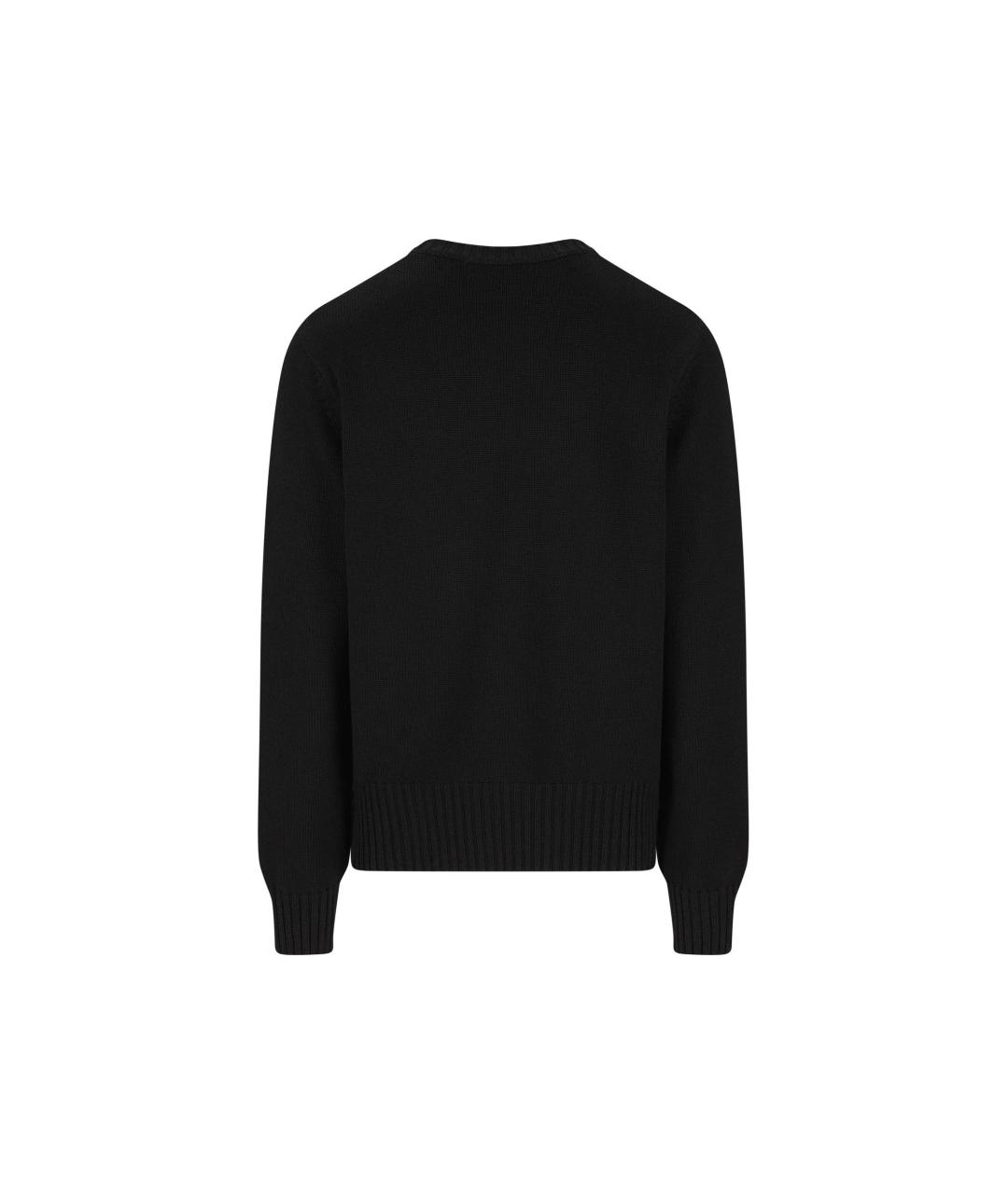 GIVENCHY Черный хлопковый джемпер / свитер, фото 2