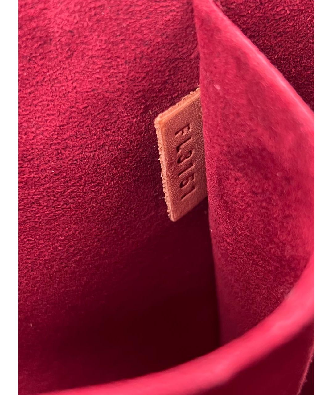 LOUIS VUITTON Белая сумка с короткими ручками, фото 6