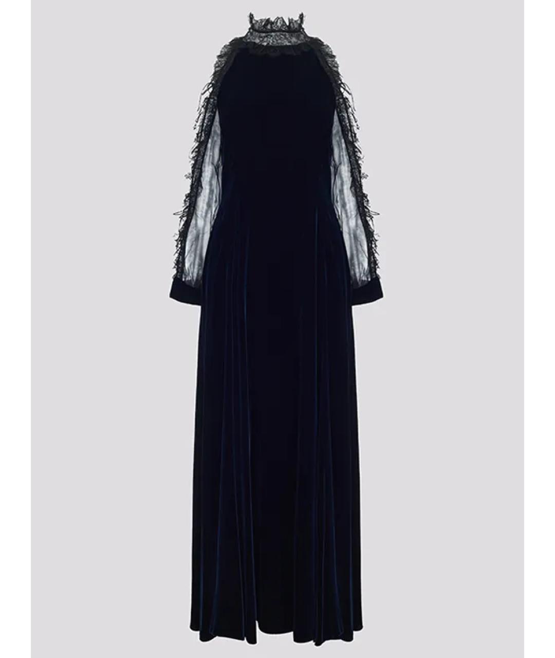 CHRISTIAN DIOR Черное синтетическое вечернее платье, фото 3