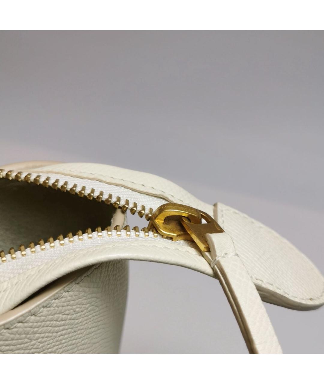 CELINE Белая сумка через плечо, фото 2