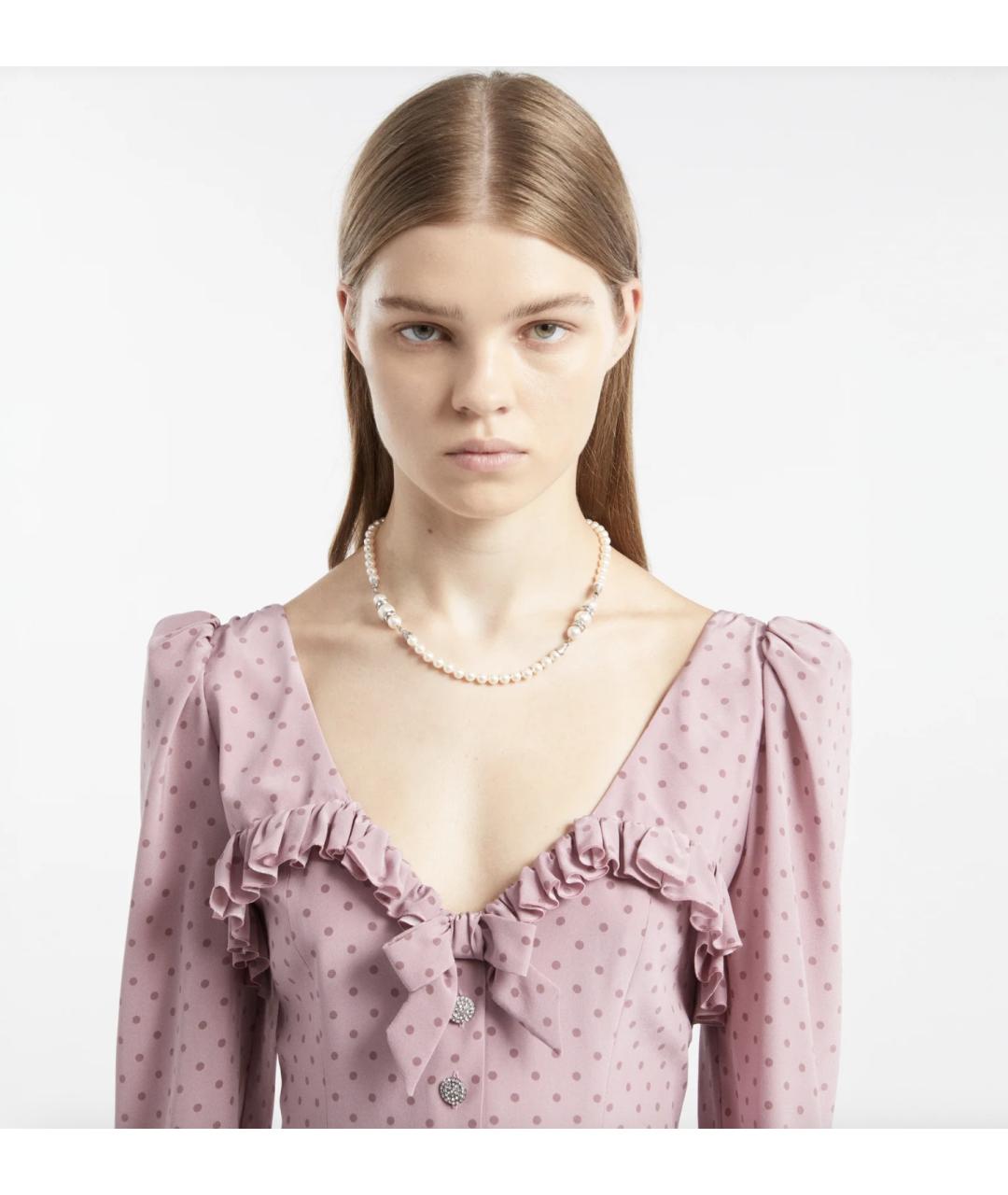 ALESSANDRA RICH Белое колье, фото 2