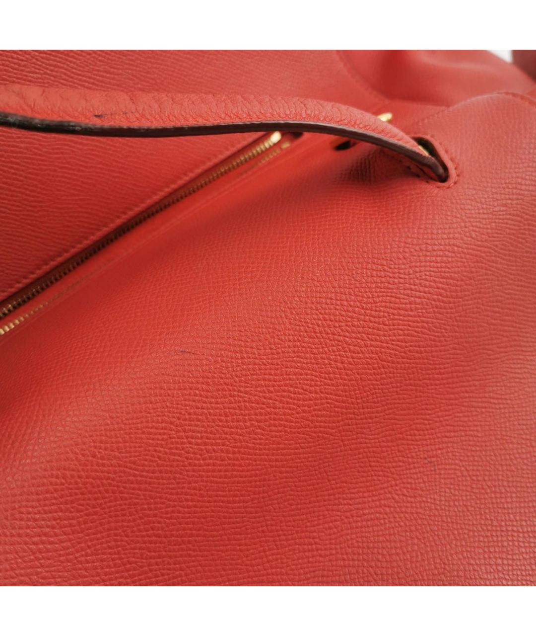 CELINE Красная сумка через плечо, фото 3