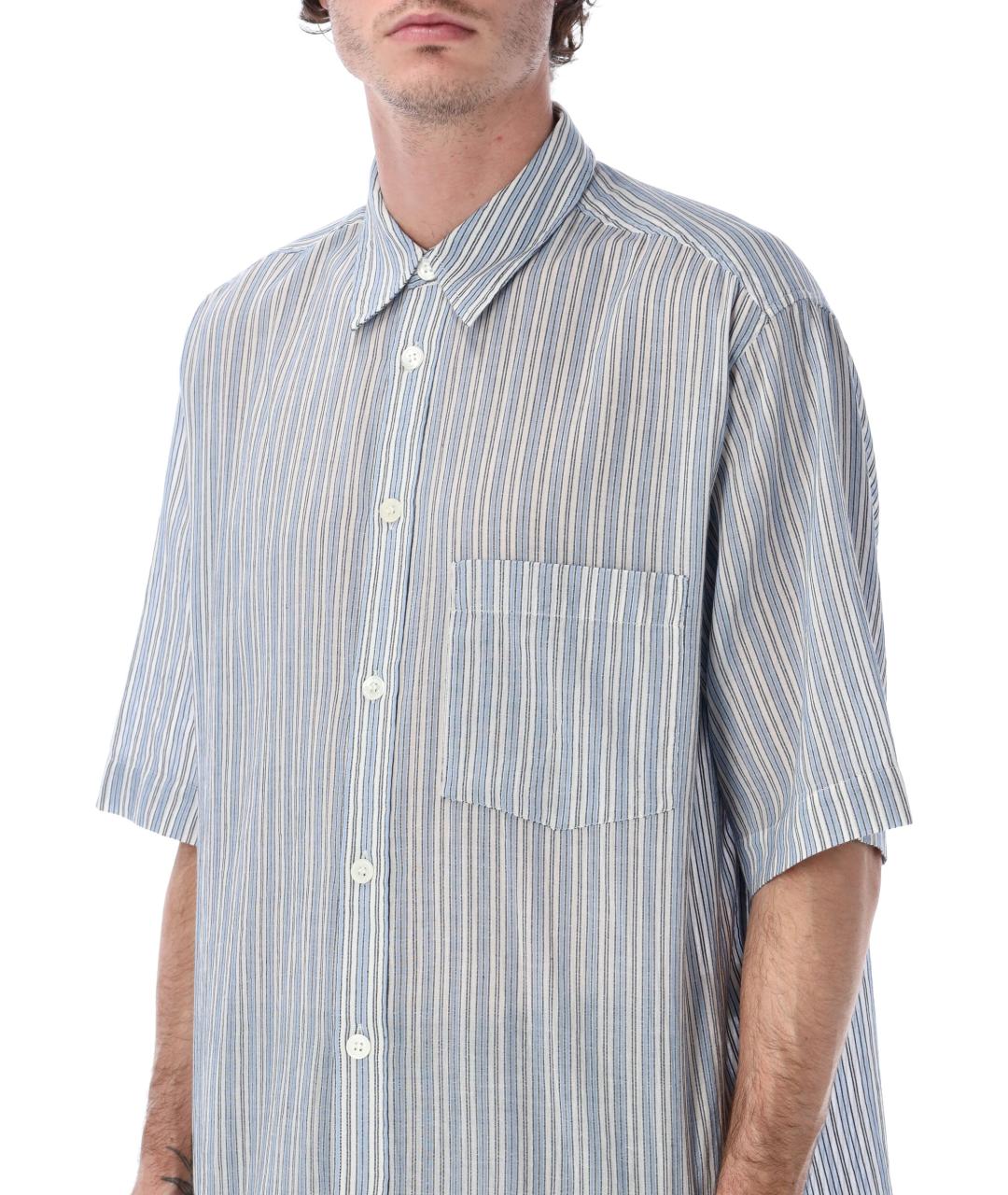 ISABEL MARANT Синяя хлопковая кэжуал рубашка, фото 3